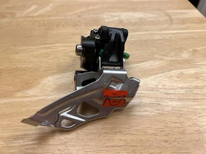 Shimano Deore M616 2X10 Double Front Derailleur 10 Speed 31.8-34.9mm High Clamp - Picture 1 of 4