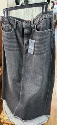 Johnny Was Sasson Farbe TBK Größe 31 Denim Maxirock Neu mit Etikett - Bild 1 von 4