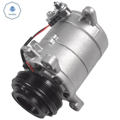 Novo Compressor AC A/C para Chevrolet Silverado 1500 GMC Sierra 1500 2014-2018 - Imagem 1 de 4