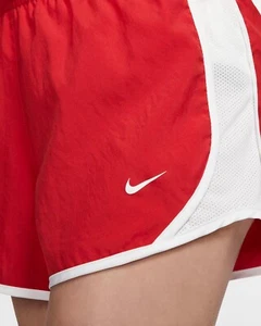Nike Girls Dry Tempo Running Shorts (X-Large, Red/White) - Picture 1 of 5