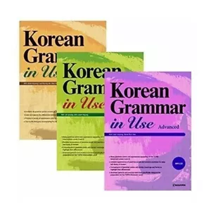 Korean Grammar in Use Beginning to Early Intermediate Intermediate Advanced - Picture 1 of 4