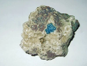 - Minerali Grezzi Cristalloterapia - CAVANSITE con STILBITE (7) - Picture 1 of 1