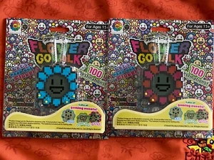 Takashi Murakami Flower Go Walk (blau) (rot) - Neu UNGEÖFFNET 2er Set - Bild 1 von 1