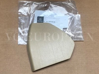 Cubierta superior puerta pasajero delantera derecha beige mercedes-benz original w211 clase e Foto 1 de 2