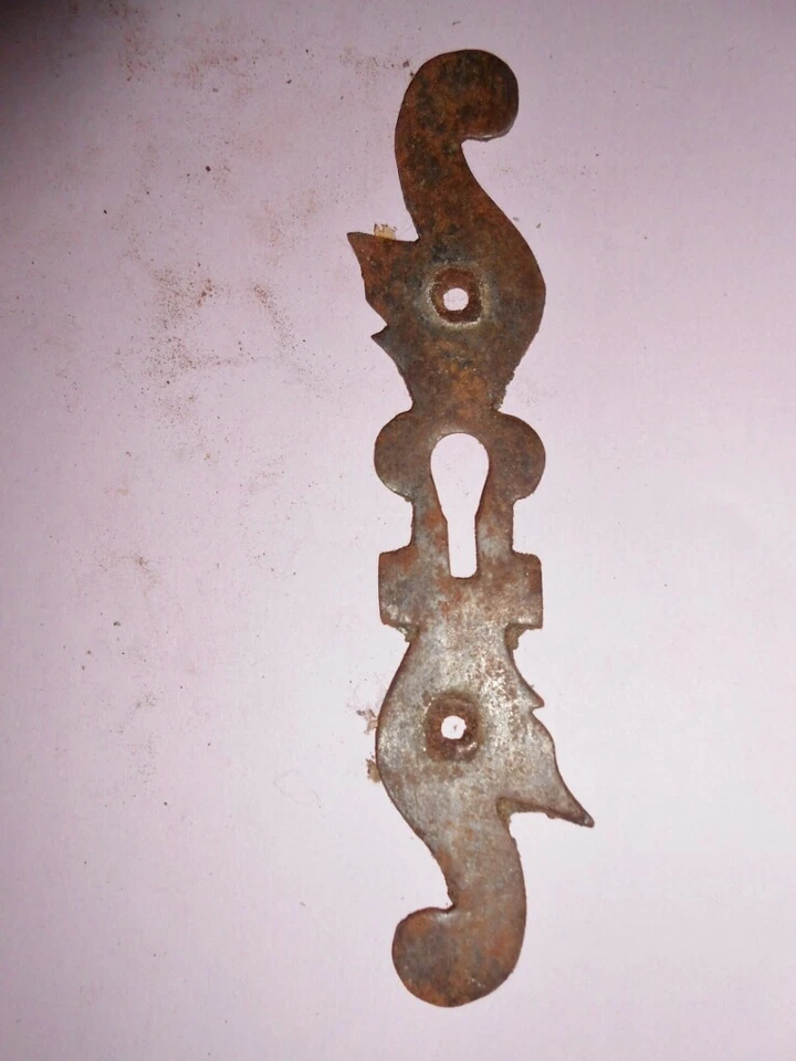  Ornement Entrée de Serrure métal armoire ancienne restauration porte buffet - Photo 1/1