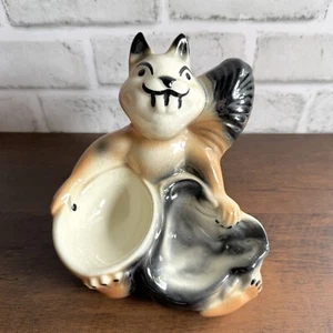 De Colección Fine Enterprises Inc Cerámica Ardilla Cómoda Caddy Valet Ardilla - Imagen 1 de 11