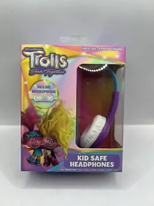 Trolls KID SAFE Headphones w/ in-line microphone - Picture 1 of 3