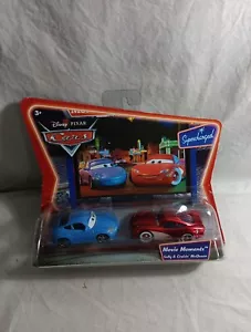 Disney Pixar Cars Supercharged Movie Moments SALLY & CRUISIN LIGHTNING MCQUEEN - Picture 1 of 3