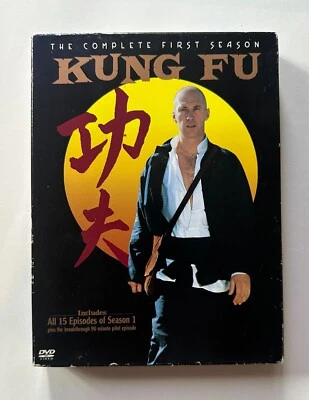 KUNG FU Complete First Season (1972-1973) David Carradine 1 2004 3-Disc DVD Set - Image 1 of 4