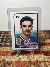 BILL BENE 1989 TOPPS #328  #1 DRAFT PICK LOS ANGELES DODGERS RC Misaligned Error