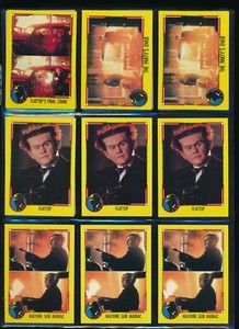 lot (13) 1990 Topps Dick Tracy Flattop William Forsythe #8 21 81 22 etc  (DU32)