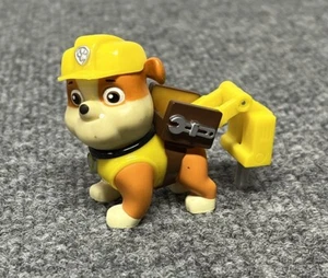 Paw Patrol RUBBLE Action Pup Figure Toy Action Figure Drill - Picture 1 of 3