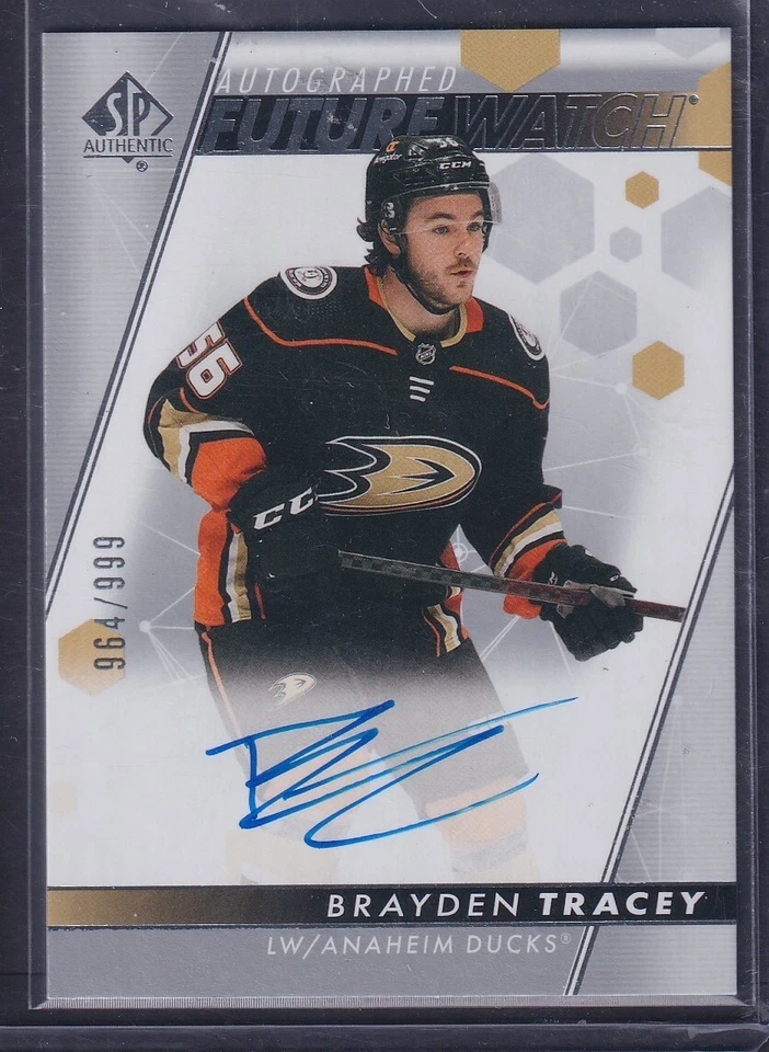 BRAYDEN TRACEY - 2022 SP Authentic Future Watch Auto #110, /999 - Image 1 of 1
