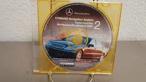 2000 2001 2002 Mercedes-Benz S-Class Comand Navigation DVD North/Southwest US - Picture 1 of 2