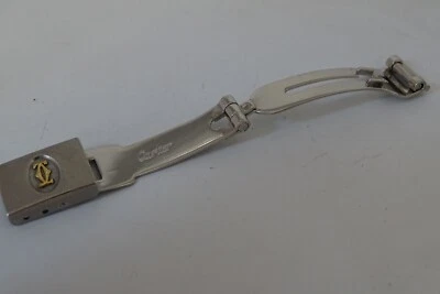 Cartier Santos Deployment Clasp 18k & Stainless Steel  Original 10mm - Image 1 of 4