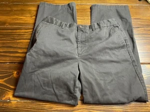 Croft & Barrow Pants, Mens Size 36x32, Brown, Chino, Pockets, Flat Front - Picture 1 of 8