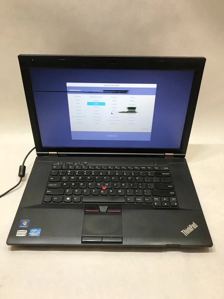 Lenovo ThinkPad L530 15" Intel Core i5 4GB RAM 500GB HDD Linux Mint BAD LCD - DW - Image 1 of 4