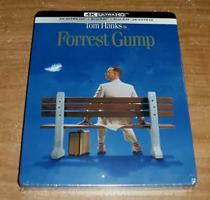 FORREST GUMP 4K UHD+BLU-RAY NUEVO PRECINTADO STEELBOOK DRAMA (SIN ABRIR) A-B-C - Imagen 1 de 4