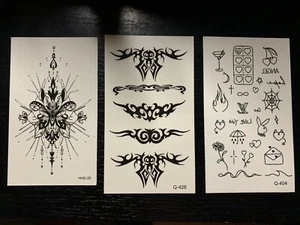 FREE Temporary Tattoo Sticker body Art tattoos (only pay postage and ebay fee) - Picture 1 of 1