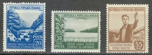 Roumanie 1953 MNH Mi 1439-1441 Sc 941-943 Mois de la Forêt. Cascade ** - Bild 1 von 2
