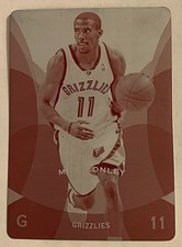 2008-09 Ultimate Collection Magenta Printing Plate Mike Conley 1/1