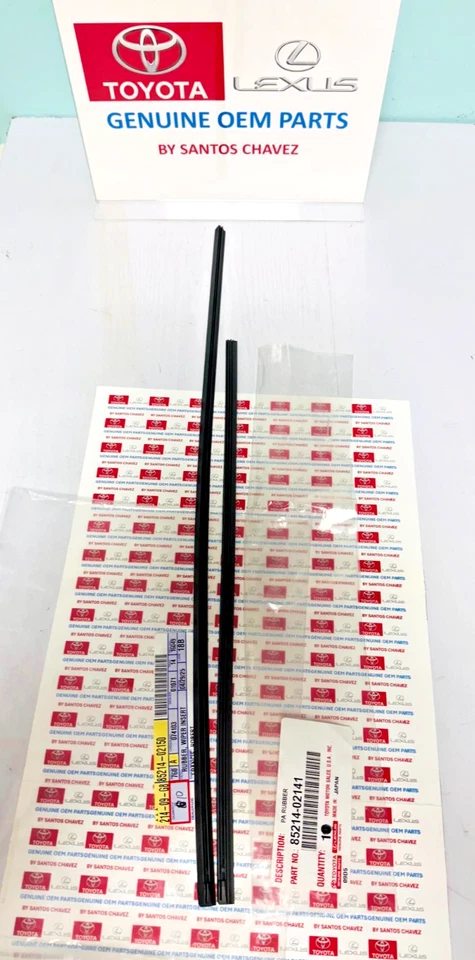 Juego de recarga limpiaparabrisas Toyota Corolla 2003-2008 pieza original OEM Foto 1 de 4