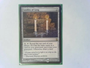 Candles of Leng Time Spiral - Magic the Gathering Mtg Artifact - Picture 1 of 1