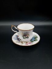 Queens Fine Bone China Cup And Saucer Churchill Brand Made In England