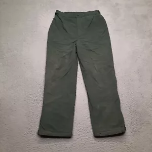 VINTAGE Browning Pants Mens Medium Green Gore-Tex Straight Leg Hunting 32x29 - Picture 1 of 9