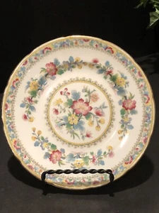 E.B. Plato de platillo ""Rosa Ming"" Foley Bone China 6" hecho en Inglaterra de colección - Imagen 1 de 7