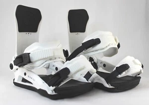 Ride C-9 Snowboard Bindungen Medium (Herren US Größe 6 - 10) weiß 2024 C9 -77996 - Bild 1 von 3