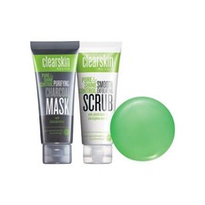 AVON Set Viso pelle effetto mat CLEARSKIN Anti EFFETTO LUCIDO