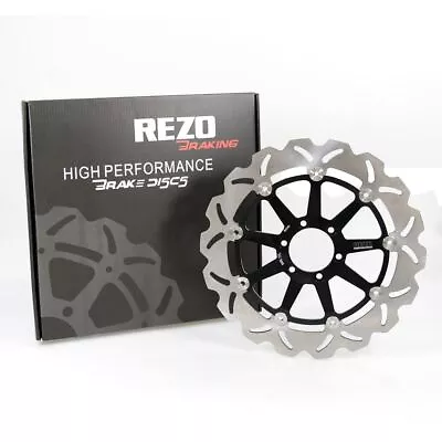 Disco de freno delantero ondulado Rezo (par) para Ducati GT 1000 07-10 Foto 1 de 2