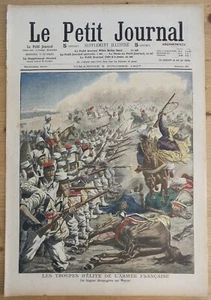 La Légion Etrangère au Maroc Le Petit Journal 1907 Infanterie Coloniale Troupes - Picture 1 of 3