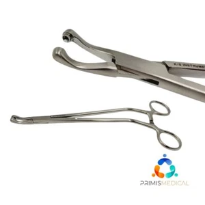 Pinzas de biopsia uterina Gaylor quirúrgicas KS Keir KS30-1400 mandíbulas curvas tazas de 6 mm - Imagen 1 de 4