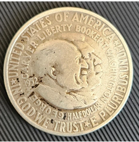 1952 Booker T Washington/Carver Classic Commemorative Half Dollar Cover
