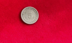 1906 Mexico Nickel 5 Centavos A-1 - Picture 1 of 5