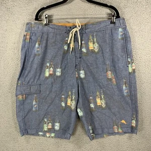 Tommy Bahama Swim Trunks Men's XLT Relax Lined Multi Beer Bottles Board Shorts - Picture 1 of 8