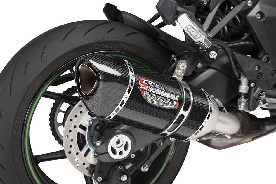 Yoshimura Exhaust Stainless Alpha Slip On Kawasaki Ninja 1000SX 2020-2024 - Image 1 of 4