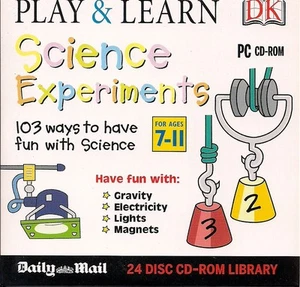 DORLING KINDERSLEY PC CD-ROM PLAY AND LEARN SCIENCE EXPERIMENTS - Picture 1 of 2