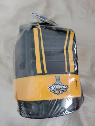 NHL Game On Hockey Glove Jumbo Drinking BEER Boston Bruins Koozie Fist with SC Cover