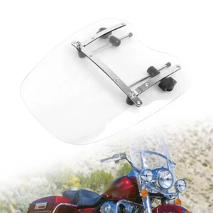 Large Windscreen Windshield Fit For Harley Sportster XL 883R 02-2003, 2005-2006 - Picture 1 of 8
