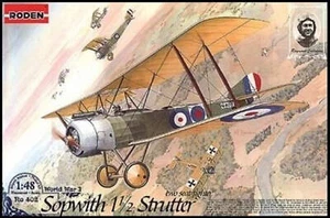 Roden 1/48 Roden Sopwith 1-1/2 Strutter WWI British BiPlane Fighter - Picture 1 of 1