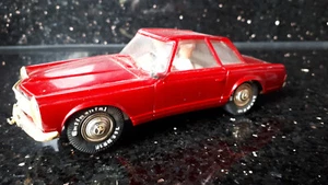 MODELLAUTOS CARRERA UNIVERSAL "MERCEDES 230SL dunklrot", gebraucht und intakt - Picture 1 of 9