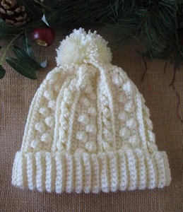 Hand Made Crochet Fisherman s style hat, Small - Picture 1 of 3