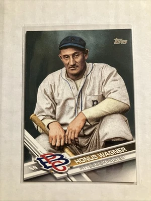2017 Topps серия 2 вариация изображения Хонуса Вагнера SP - Изображение 1 из 2
