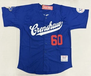 Headgear Classics Nipsey Hussle Crenshaw Baseball Trikot blau Large neu mit Etikett - Bild 1 von 3