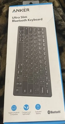 ANKER Ultra Slim Bluetooth Keyboard 6.7oz. New - Image 1 of 4