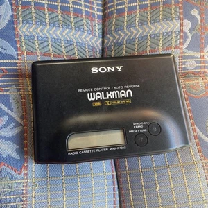 Sony WM-F701C Radio Cassette Player Auto Reverse Junk Condition From Japan - Picture 1 of 6