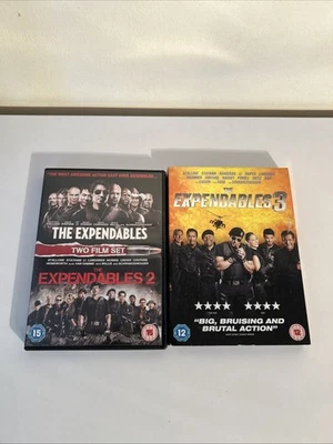 The Expendable Movies 1 , 2 And 3 Good Working Condition - Image 1 of 3